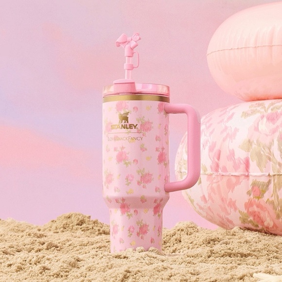Stanley Other - NWT Stanley 1913 x LoveShackFancy H2.0 FlowState Quencher in Ibiza Sunset - 40oz